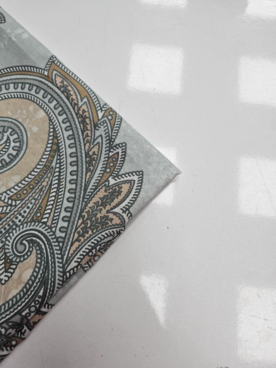 Desenli Nevresimlik Poplin Kumaş