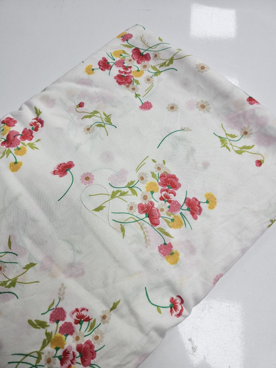 Desenli Nevresimlik Poplin Kumaş