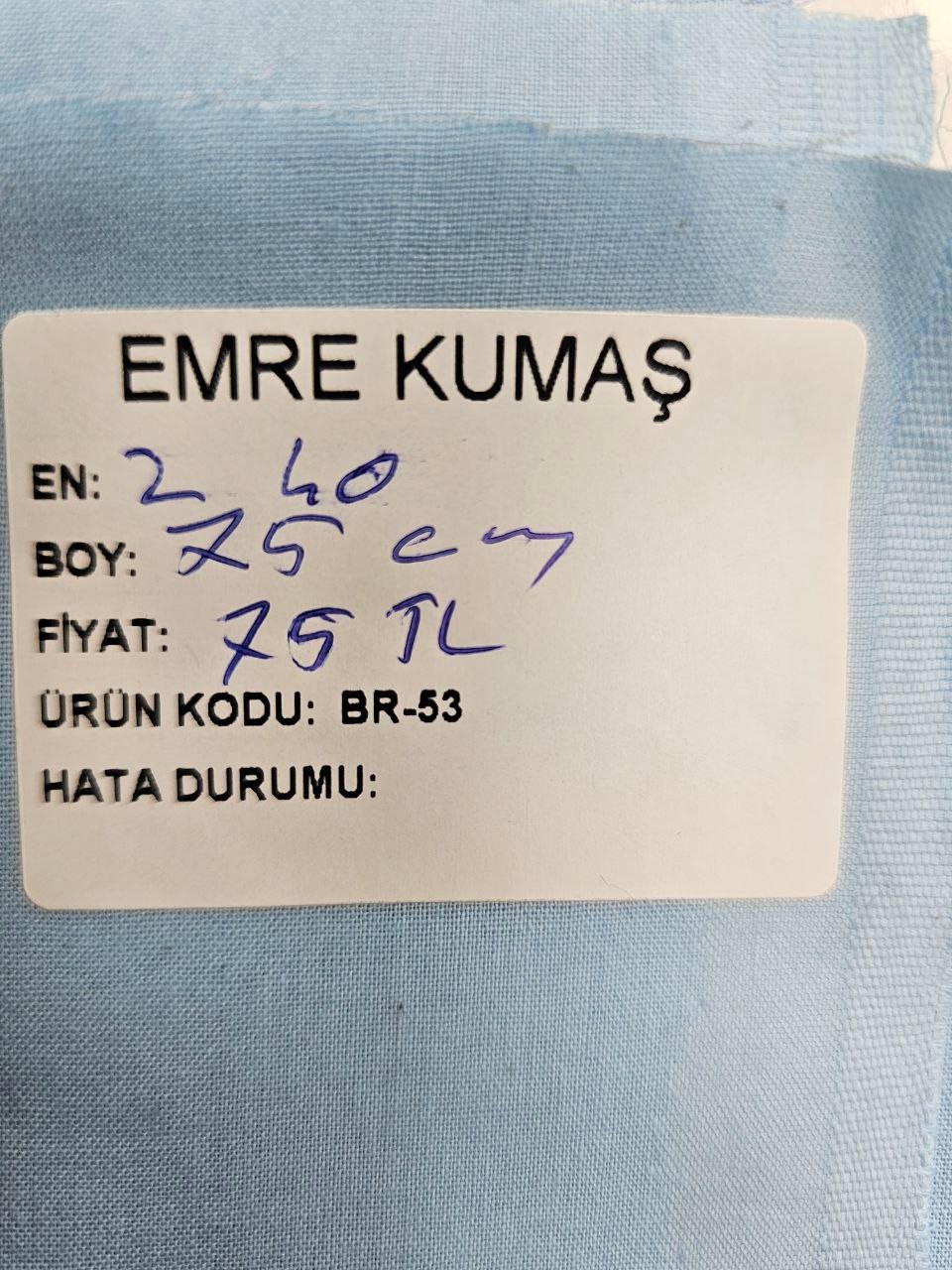 Bebe Mavi Nevresimlik Poplin Kumaş