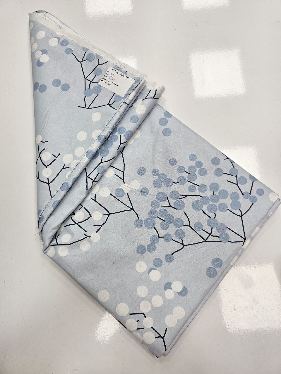 Desenli Nevresimlik Poplin Kumaş