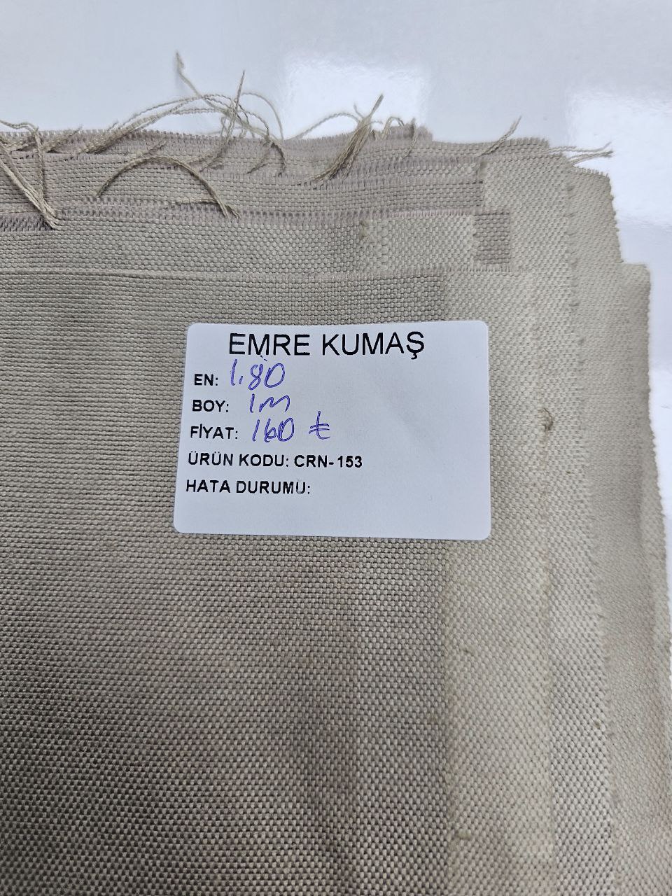 Düz Renk Duck Kumaş