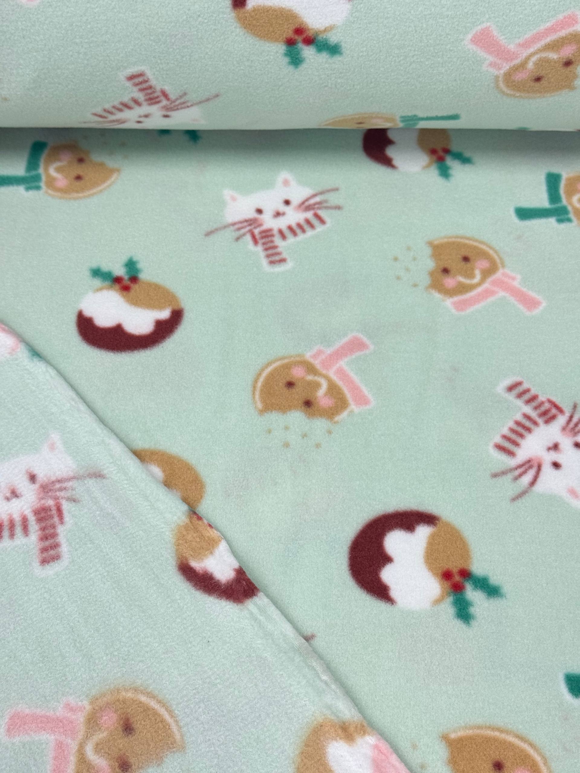 Patterned Polar Fleece Fabric