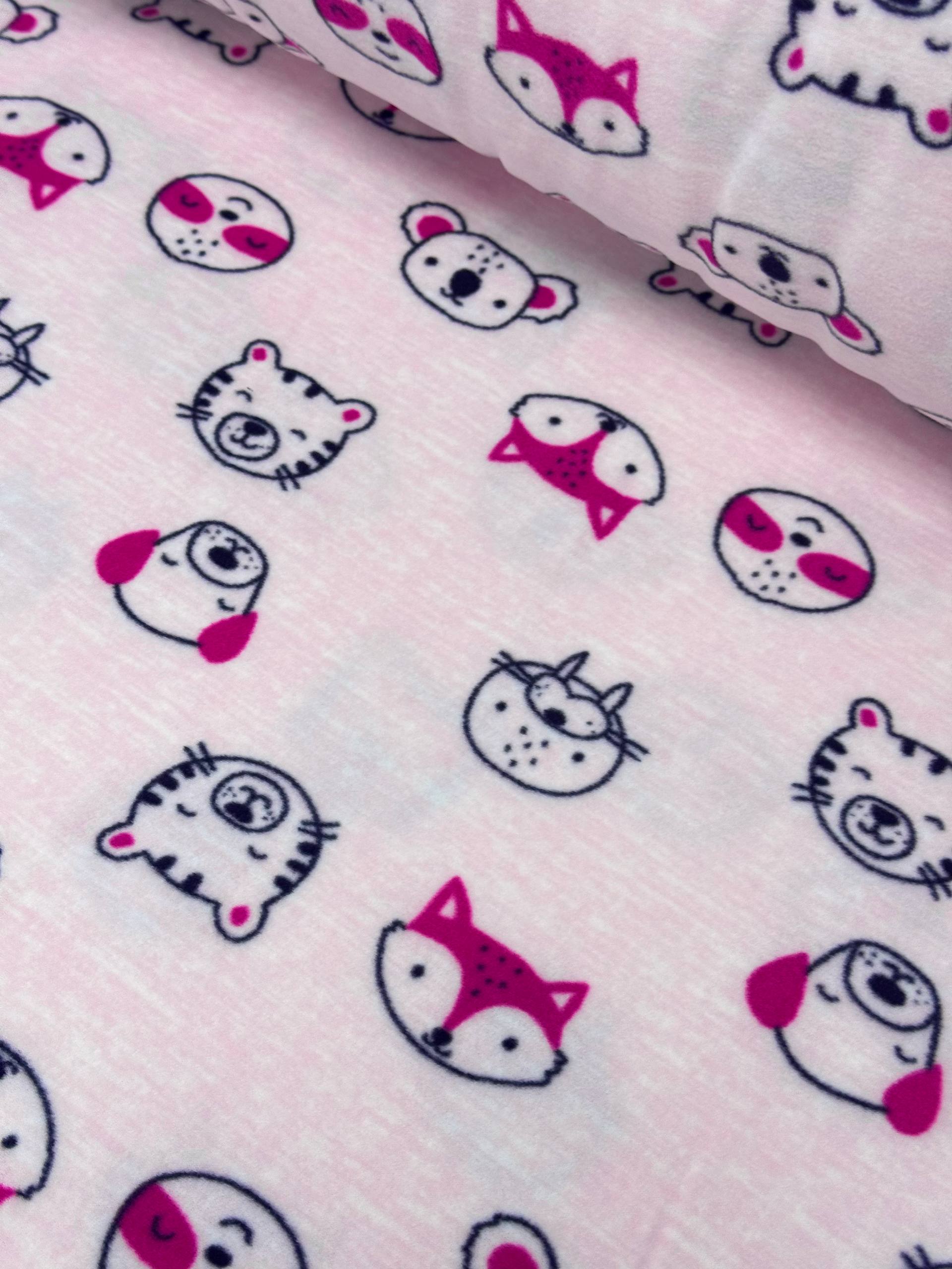 Patterned Polar Fleece Fabric