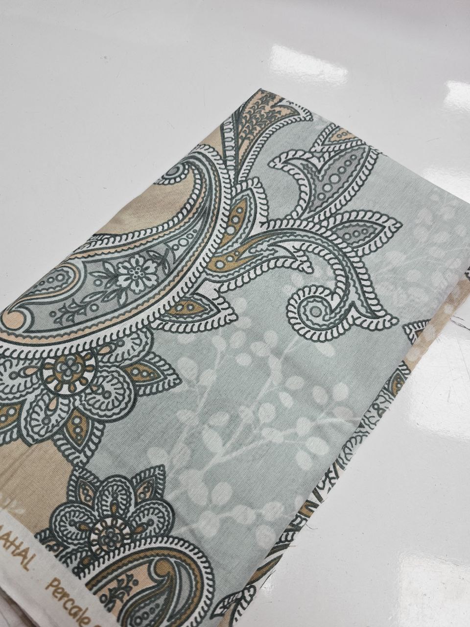 Desenli Nevresimlik Poplin Kumaş