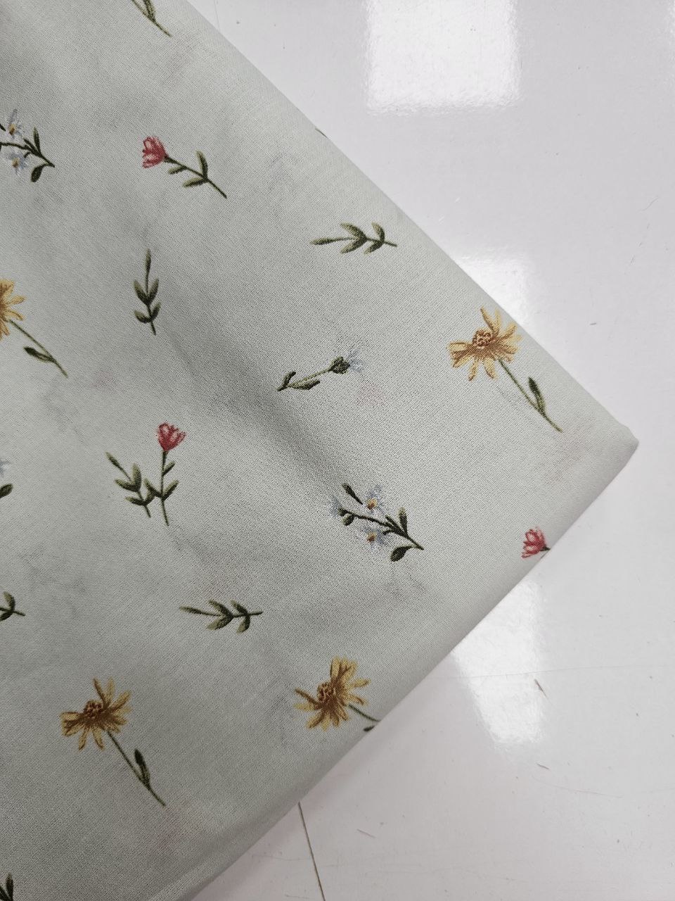 Desenli Nevresimlik Poplin Kumaş