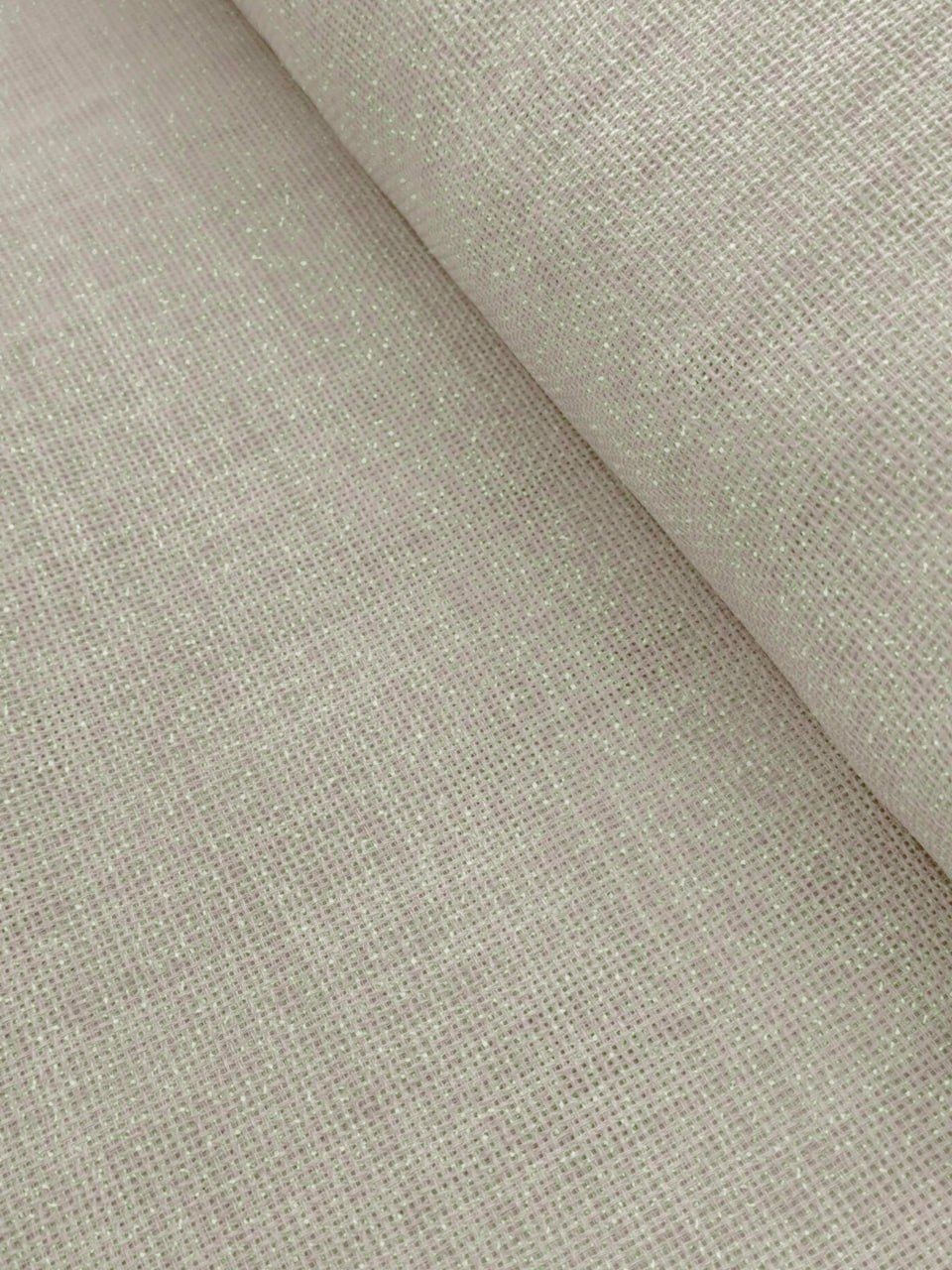 Kapuçino Simli Linen Kumaş