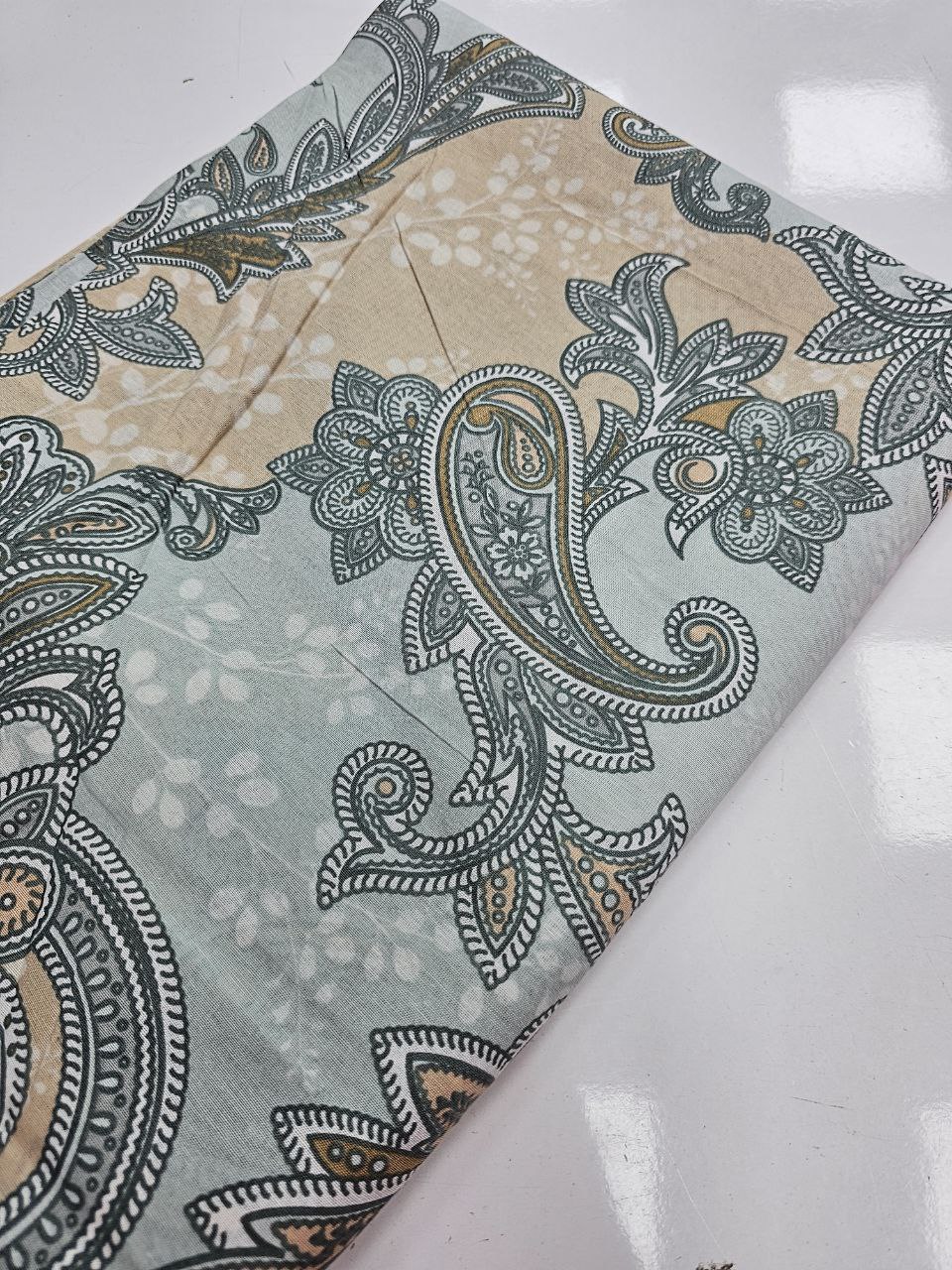 Desenli Nevresimlik Poplin Kumaş