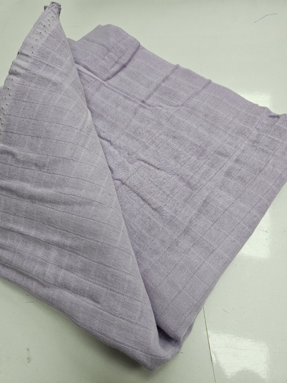 Lila Renk Müslin Kumaş