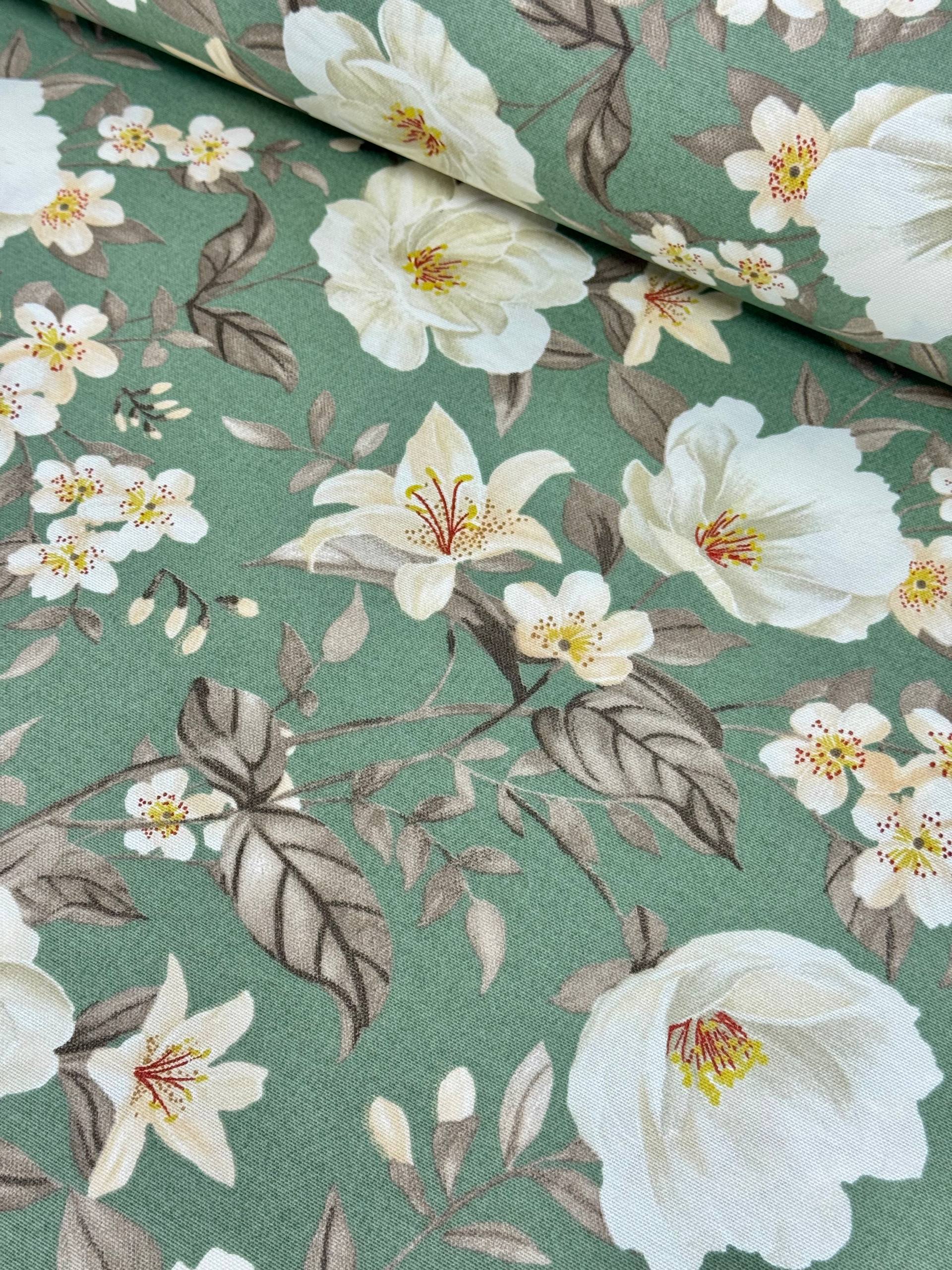 Black Checkered Duck Fabric - Duck Cloth