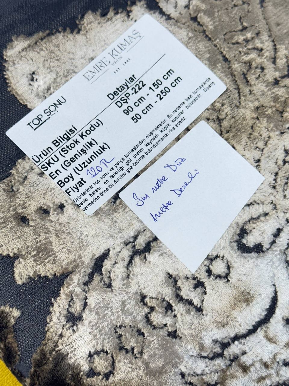 Kadife - Keten Döşemelik Kumaş - Döşemelik Paket Kumaş