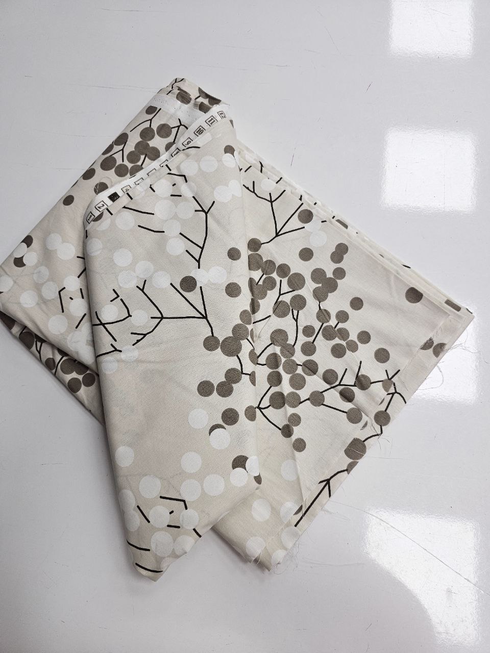 Desenli Nevresimlik Poplin Kumaş