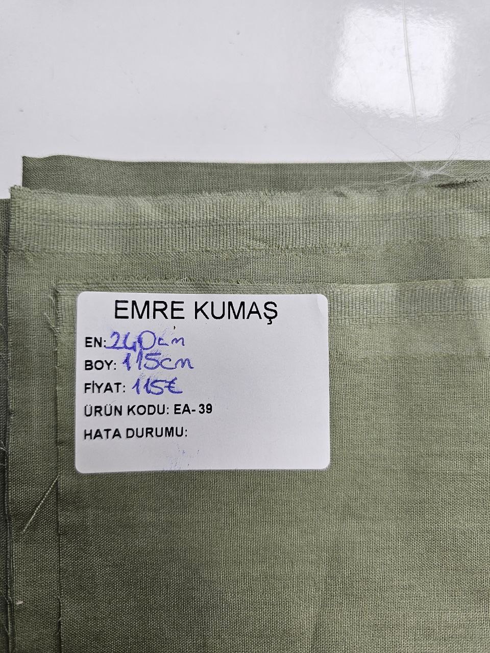 Düz Renk Nevresimlik Poplin Kumaş