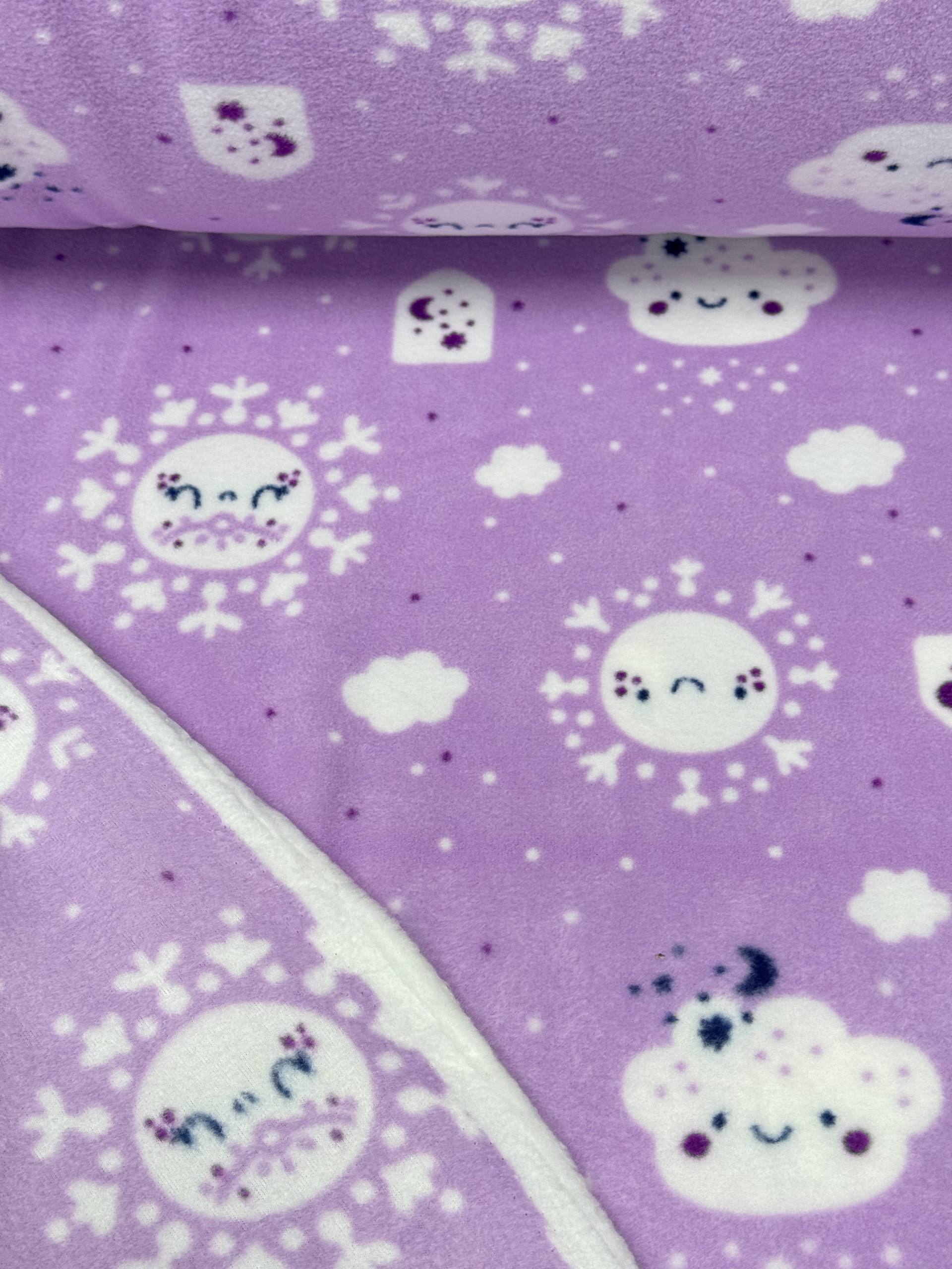 Patterned Polar Fleece Fabric