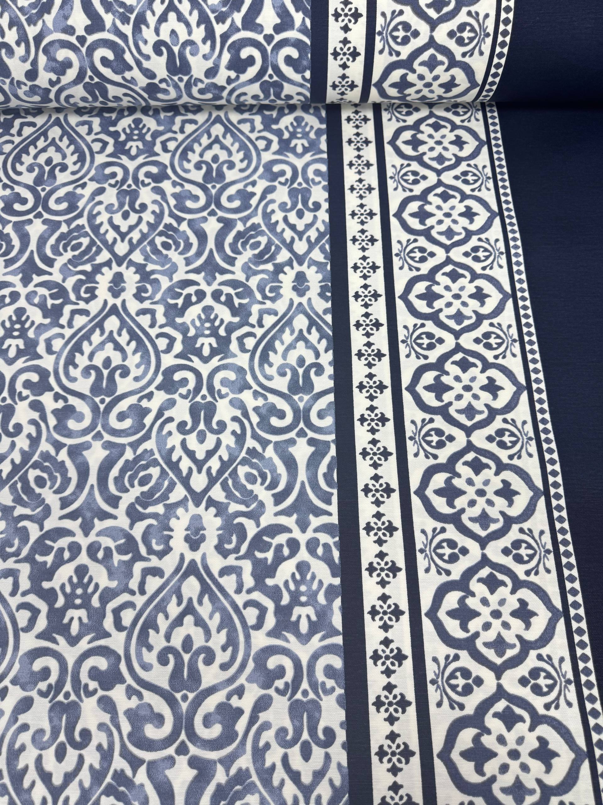 Black Checkered Duck Fabric - Duck Cloth