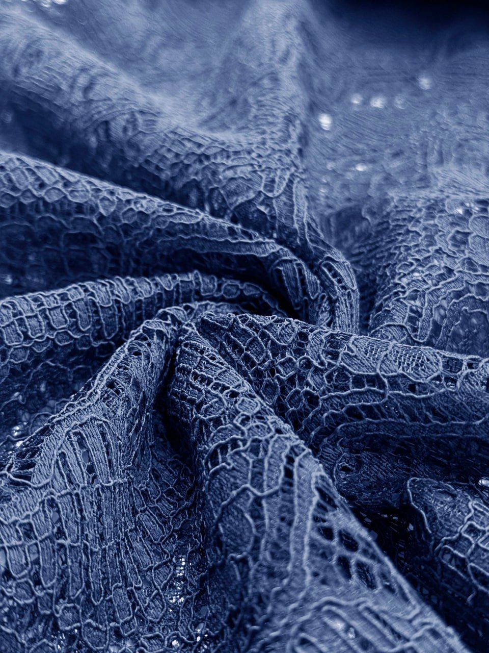 Indigo French Coordinated Clothing Guipure