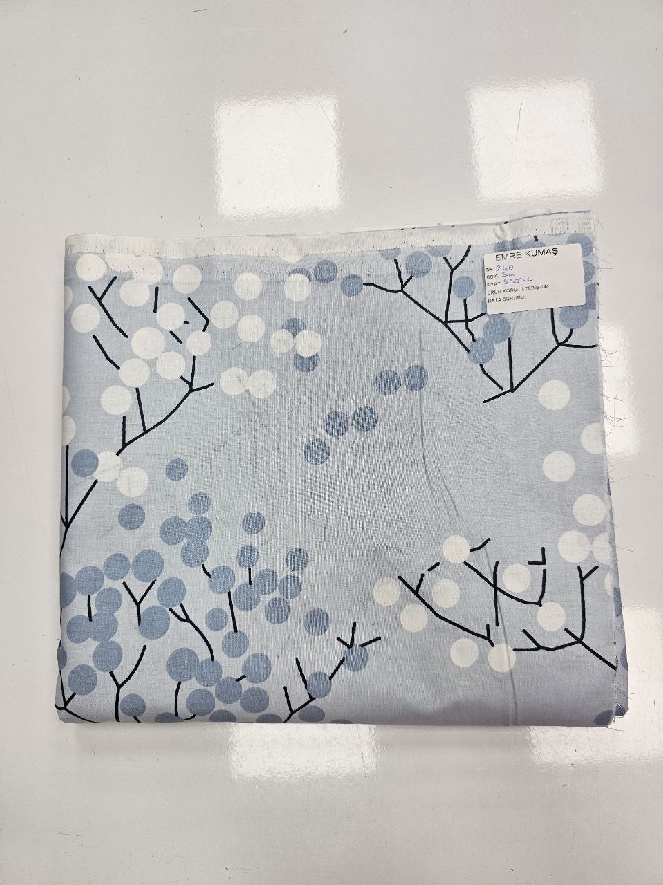 Desenli Nevresimlik Poplin Kumaş