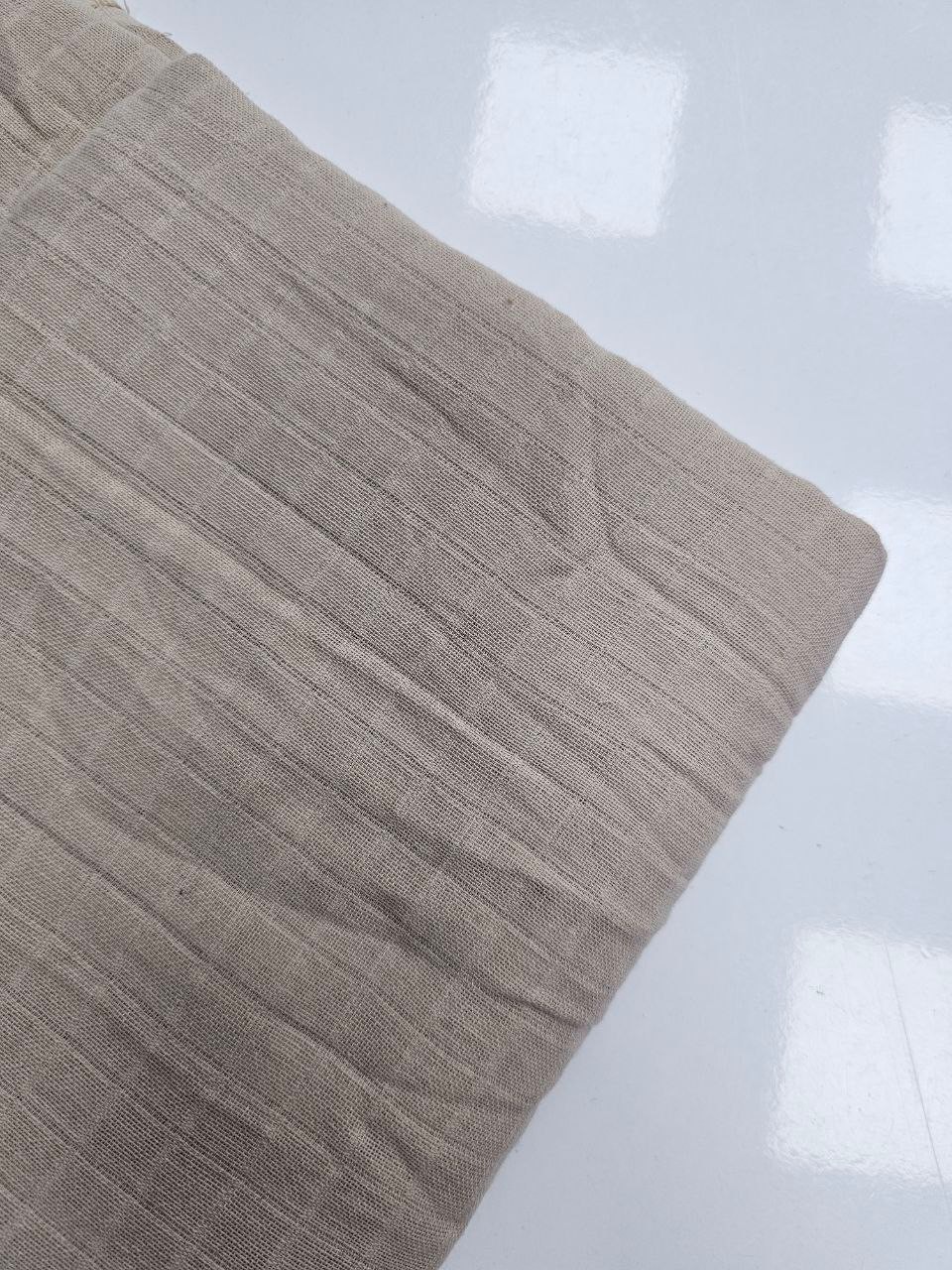 Kapuçino Renk Müslin Bezi Kumaşı