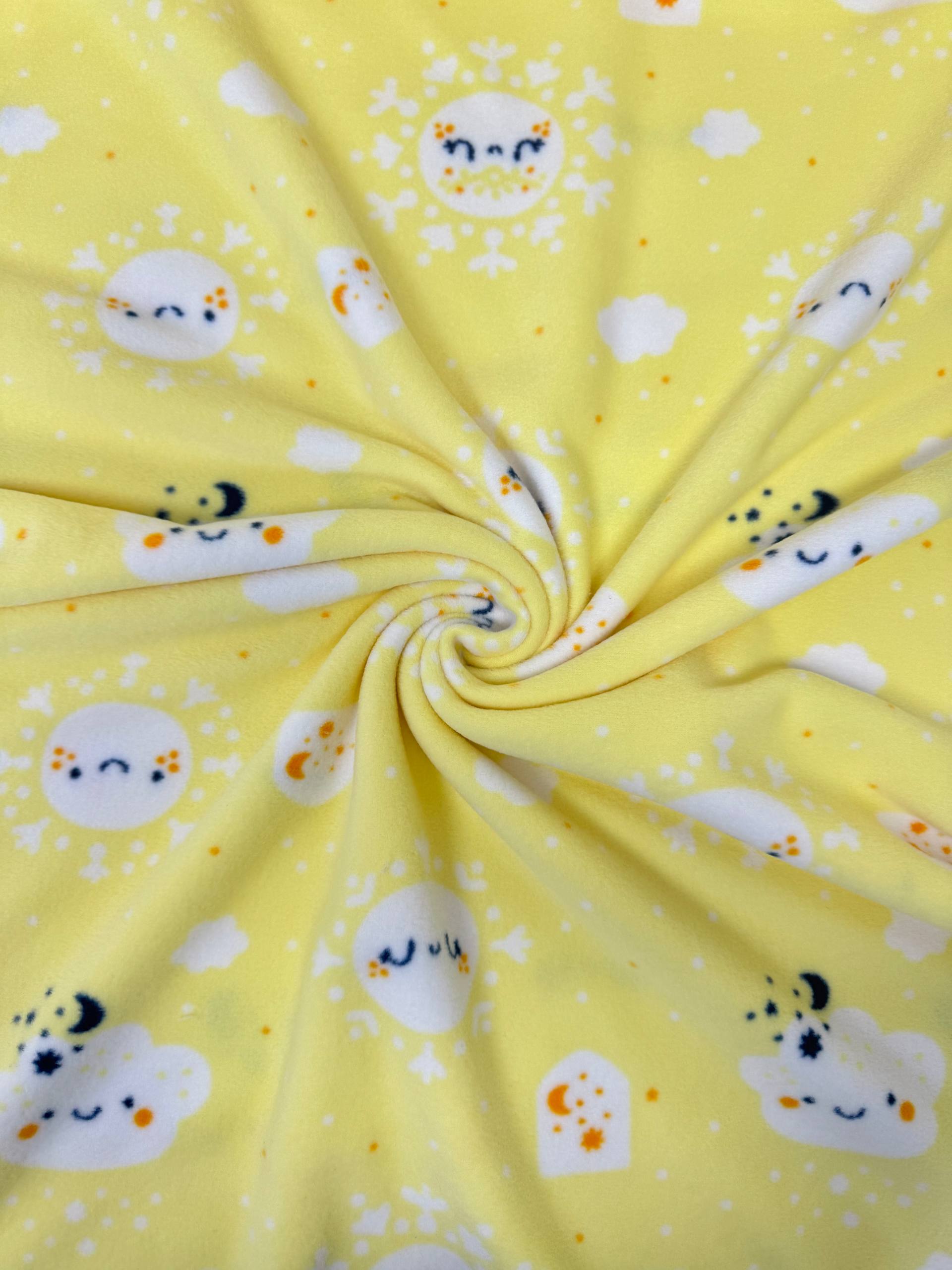 Patterned Polar Fleece Fabric