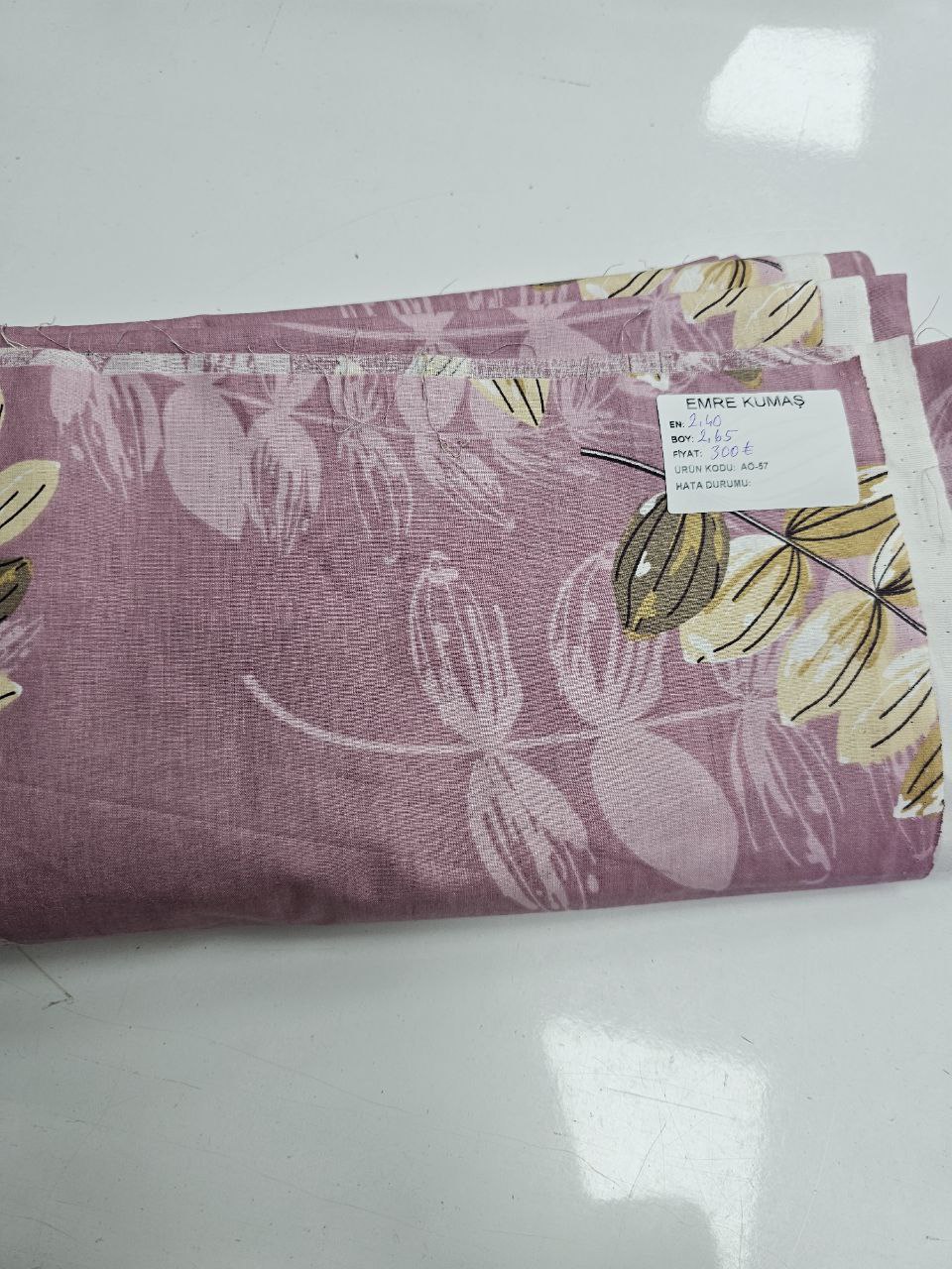 Desenli Nevresimlik Poplin Kumaş