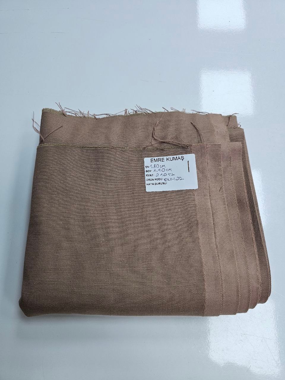 Camel Renk Duck Kumaş