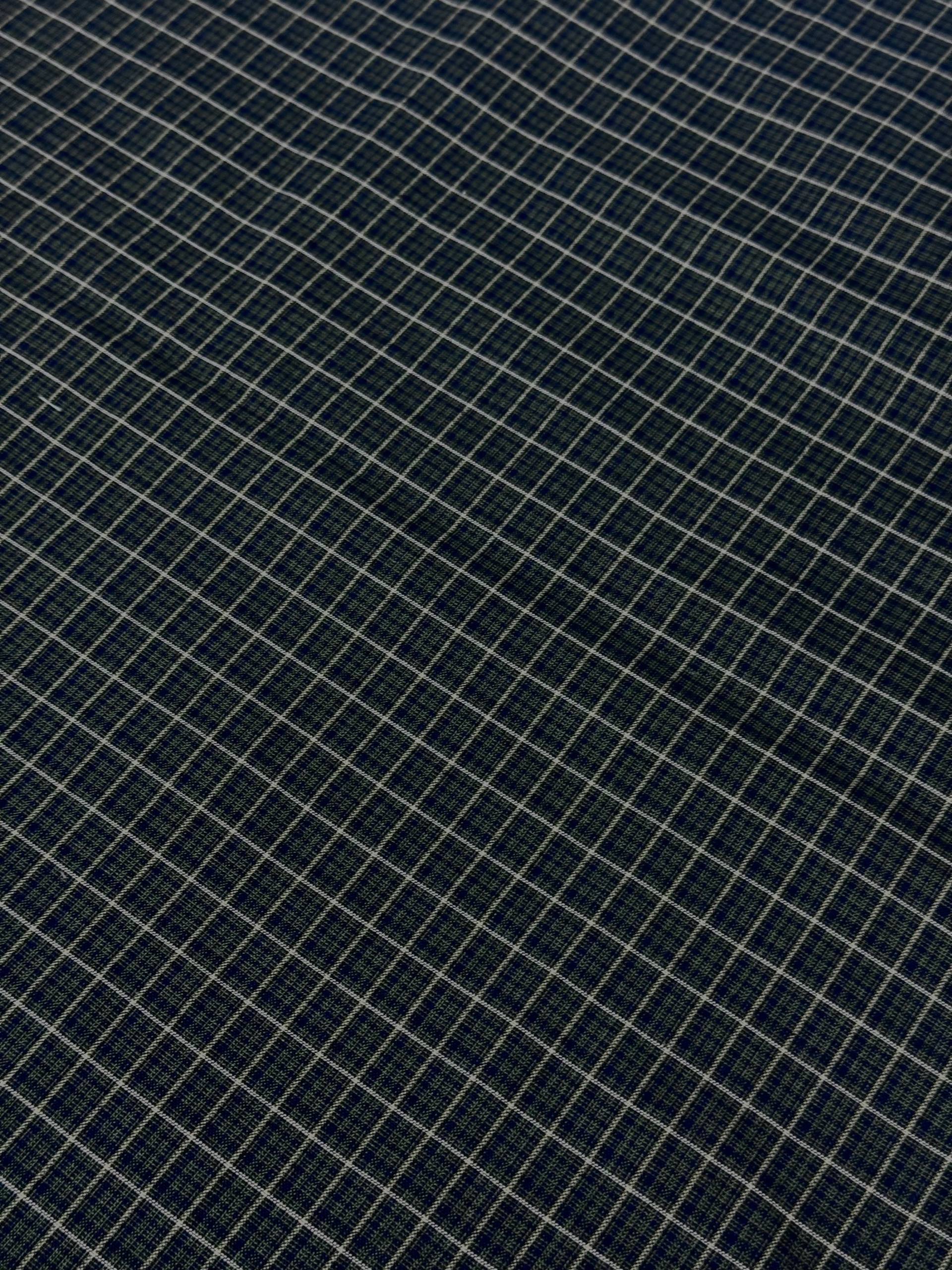 Yellow Gingham Zephyr Fabric