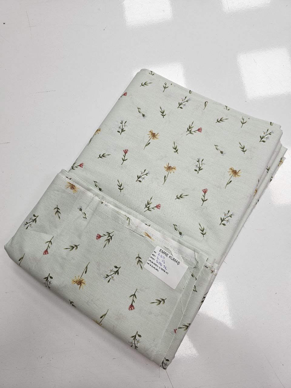 Desenli Nevresimlik Poplin Kumaş