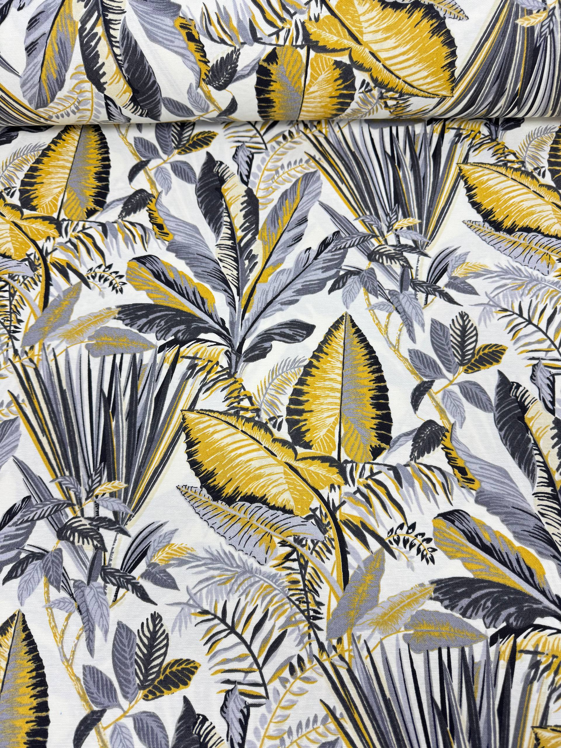 Black Checkered Duck Fabric - Duck Cloth