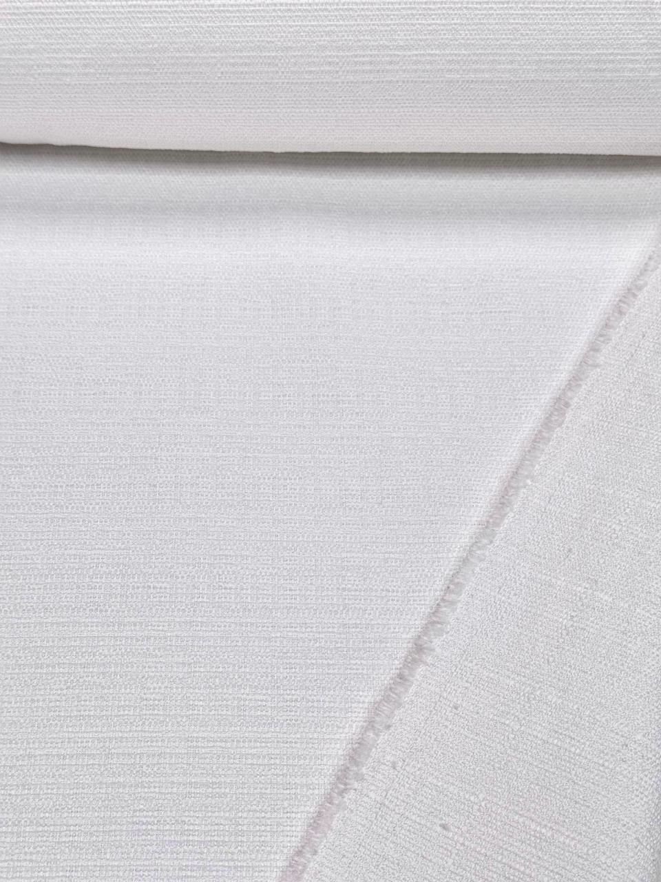White Linen Upholstery Fabric