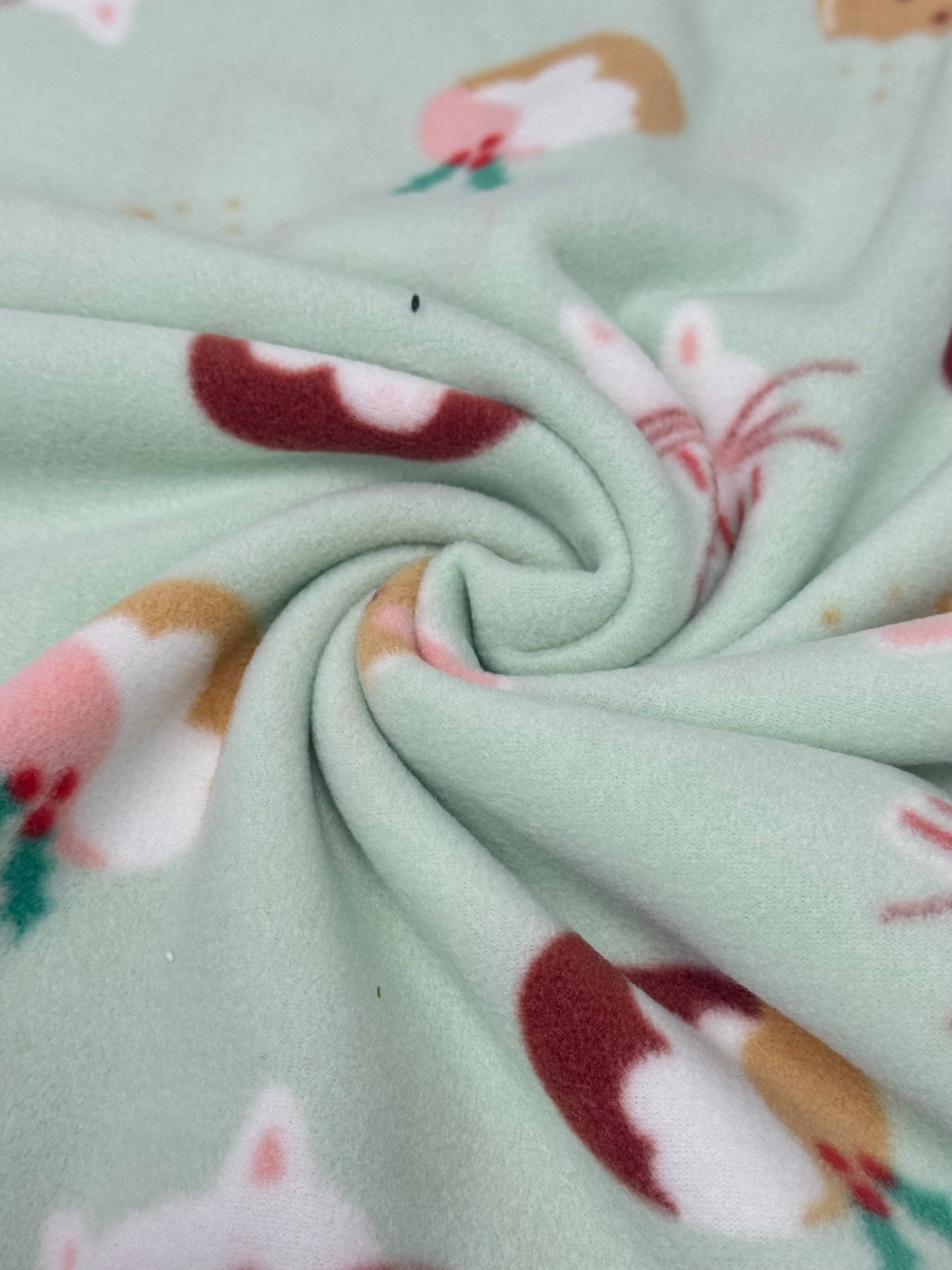 Patterned Polar Fleece Fabric