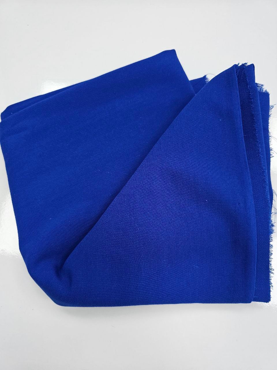 Saxe Blue Color Crepe Fabric
