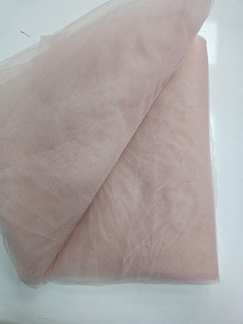Soft gül kurusu renk Hayal Tül Kumaşı
