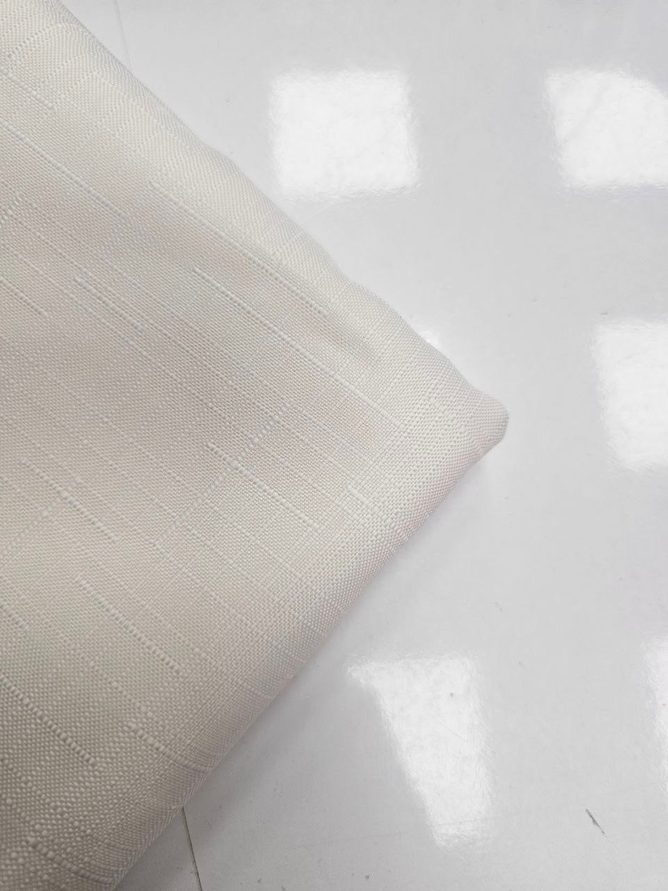 Ecru Swiss Linen Fabric without Openwork