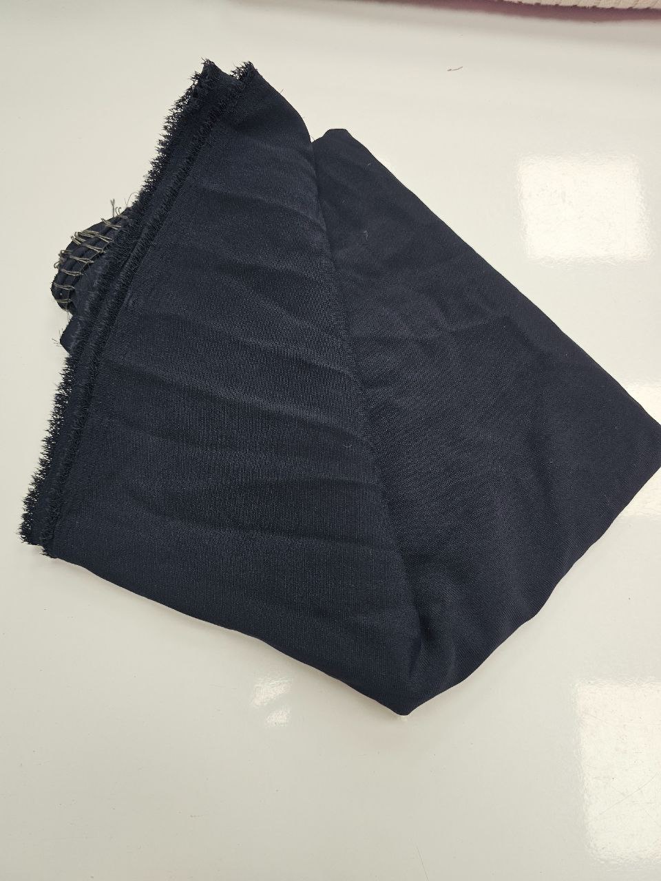 Navy Blue Color Crepe Fabric for Clothing