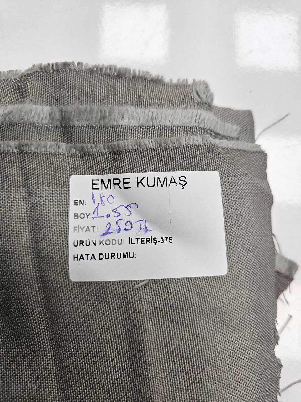Düz Renk Duck Kumaş