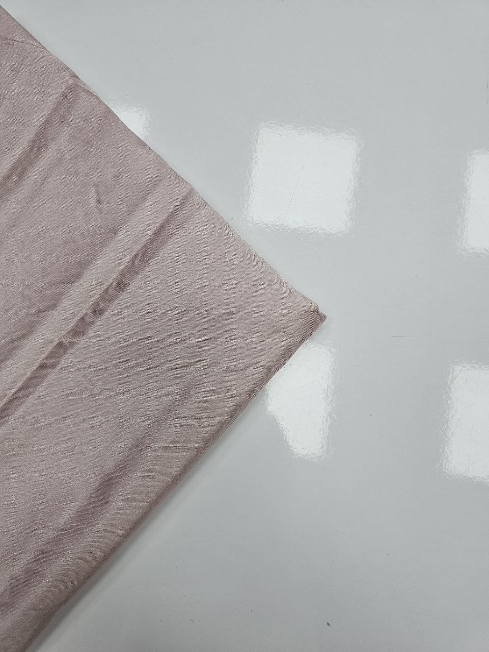 Powder Color Shiny Cotton Satin Fabric