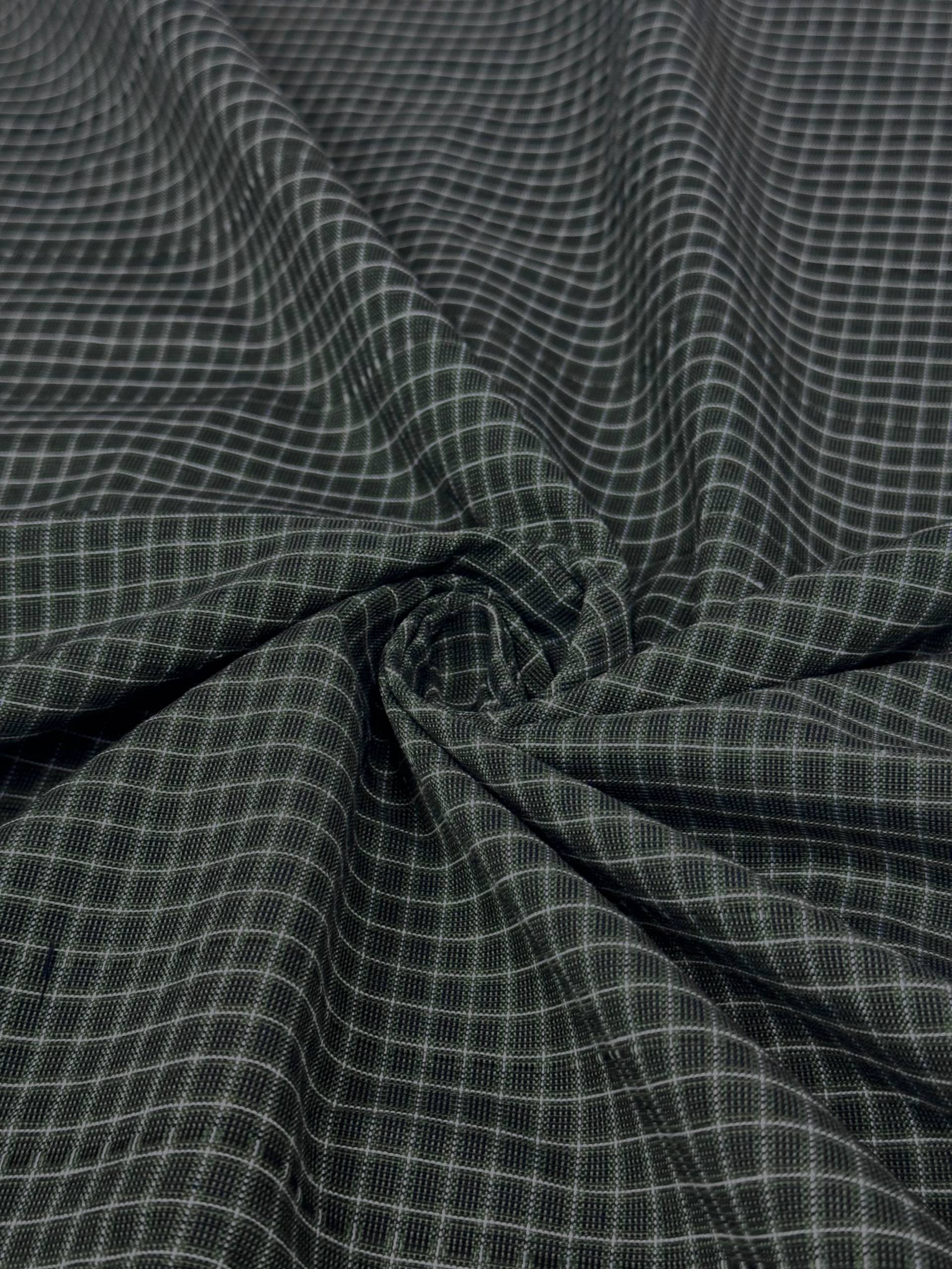 Yellow Gingham Zephyr Fabric