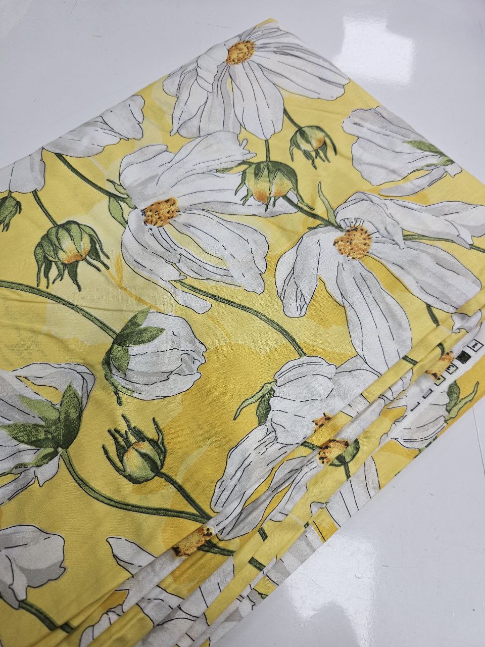 Desenli Nevresimlik Poplin Kumaş