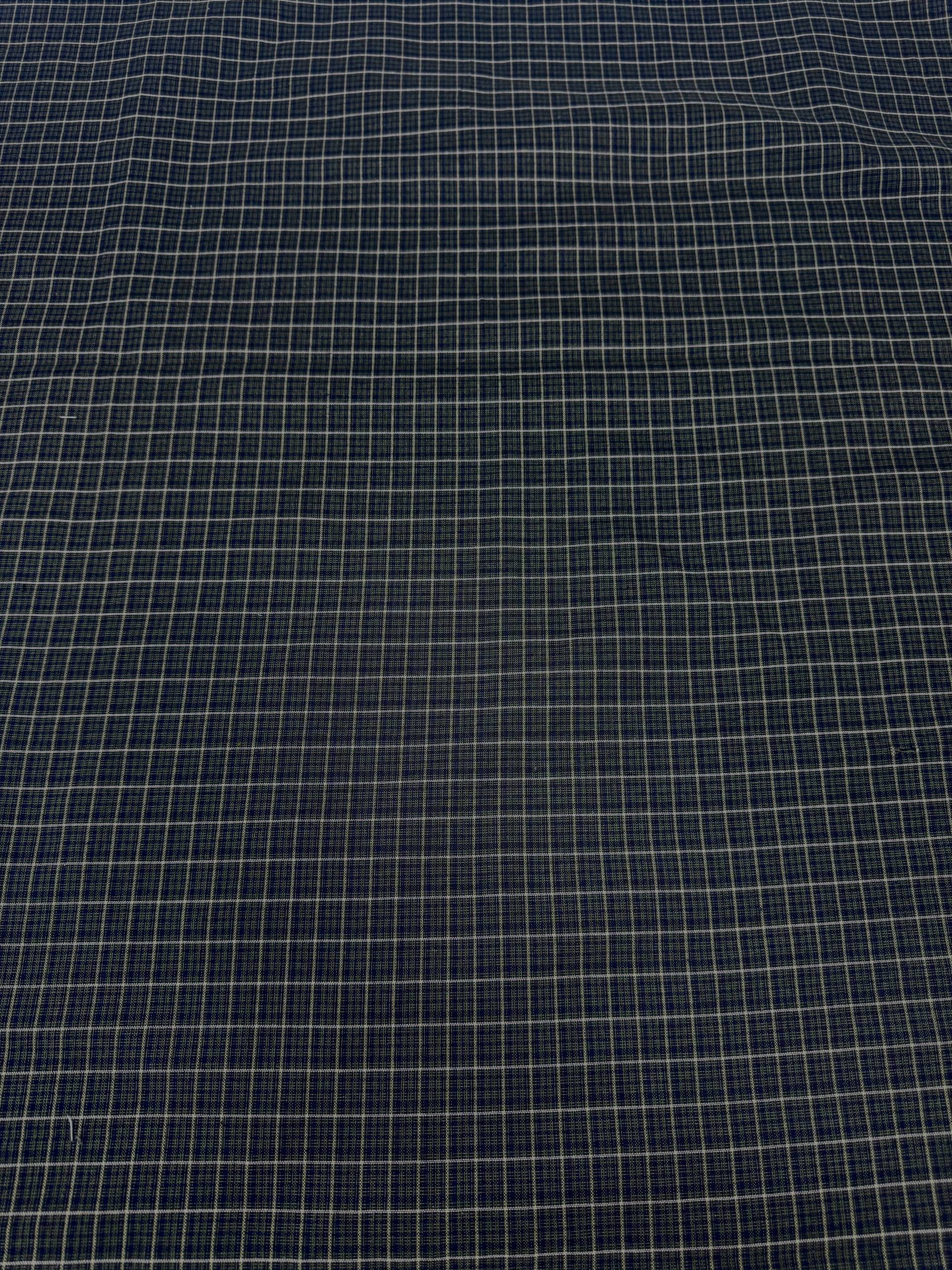 Yellow Gingham Zephyr Fabric