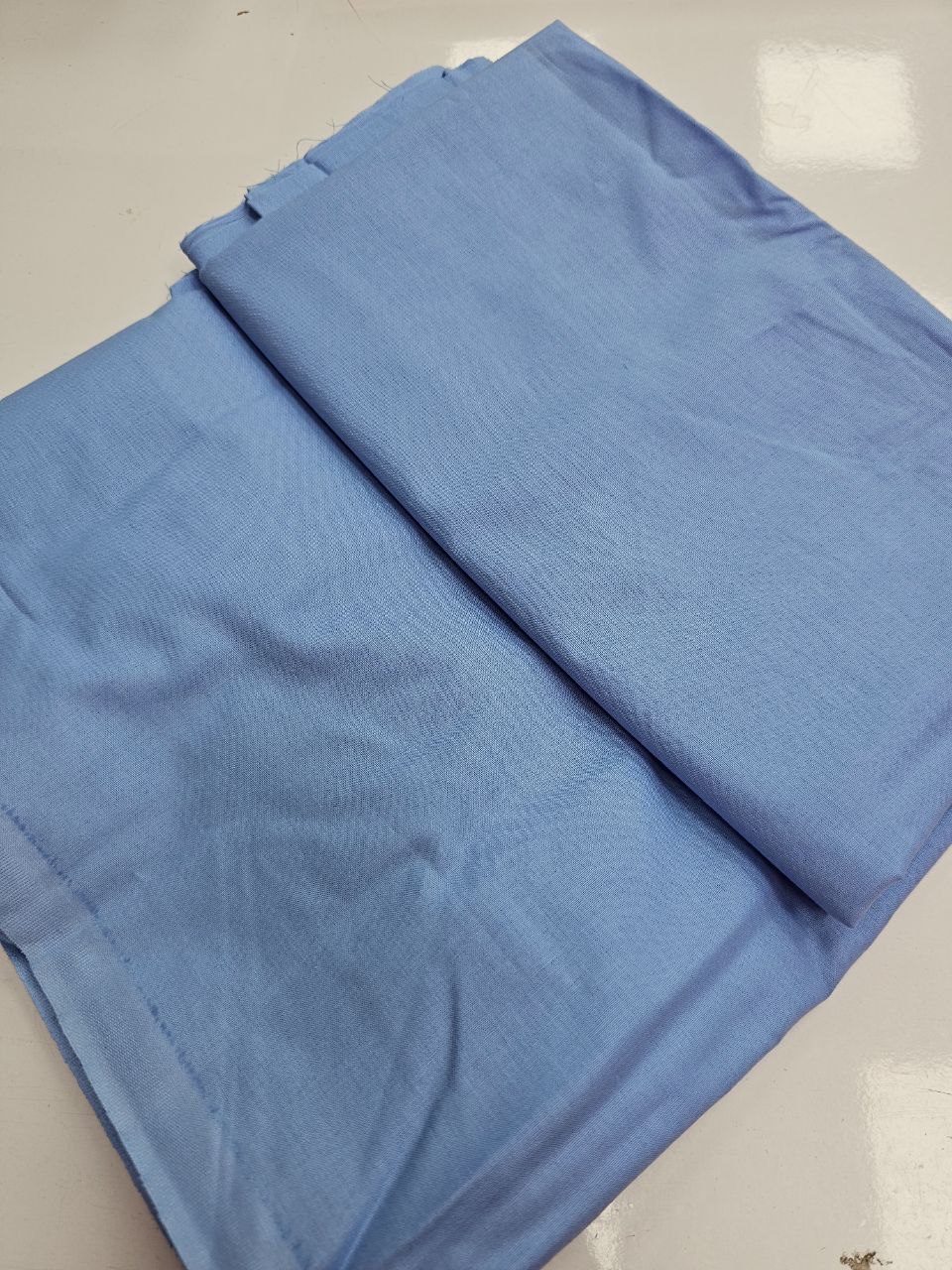 Bebe Mavi Renk Nevresimlik Poplin Kumaş