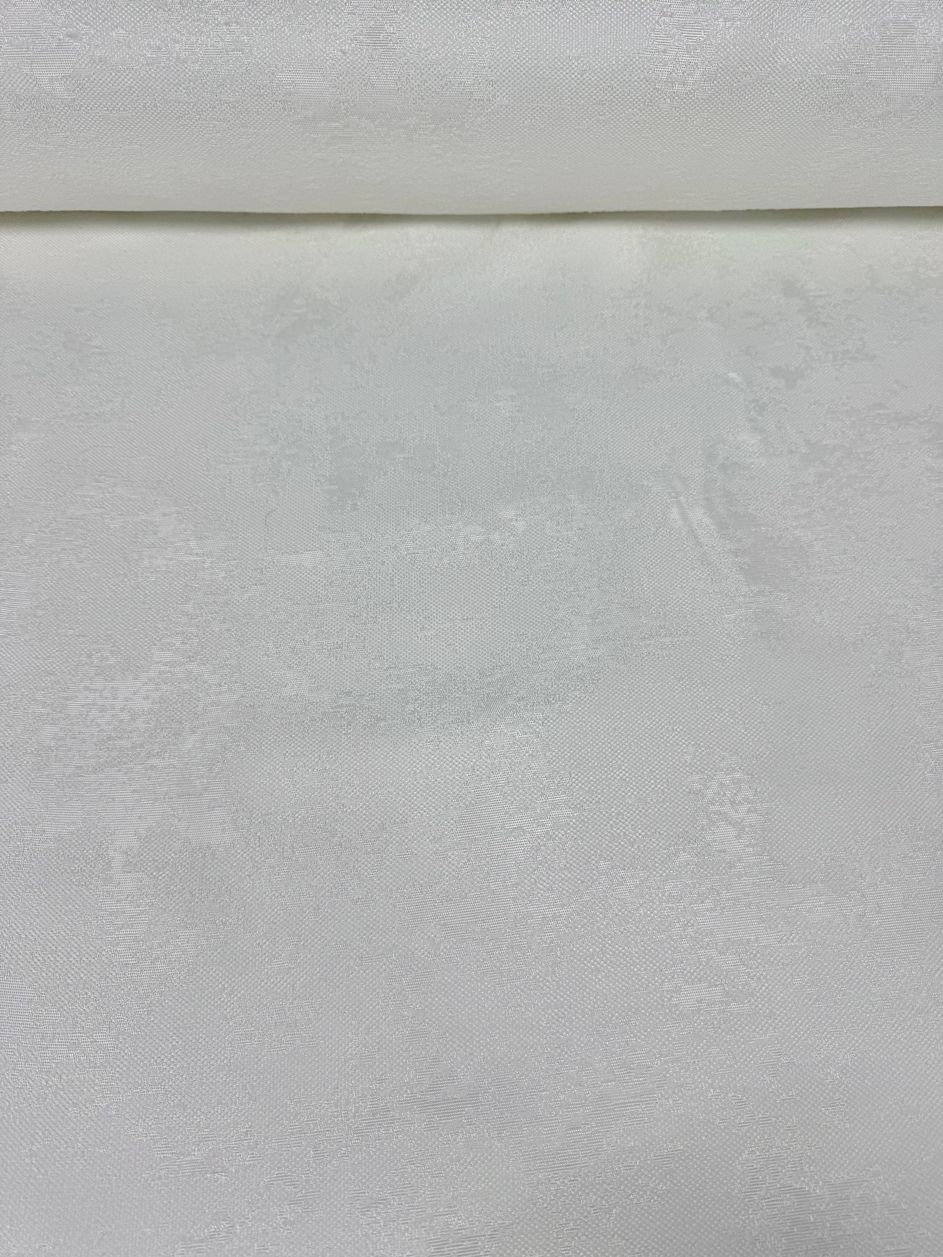 Ecru Cloud Pattern Carefree Tablecloth Fabric