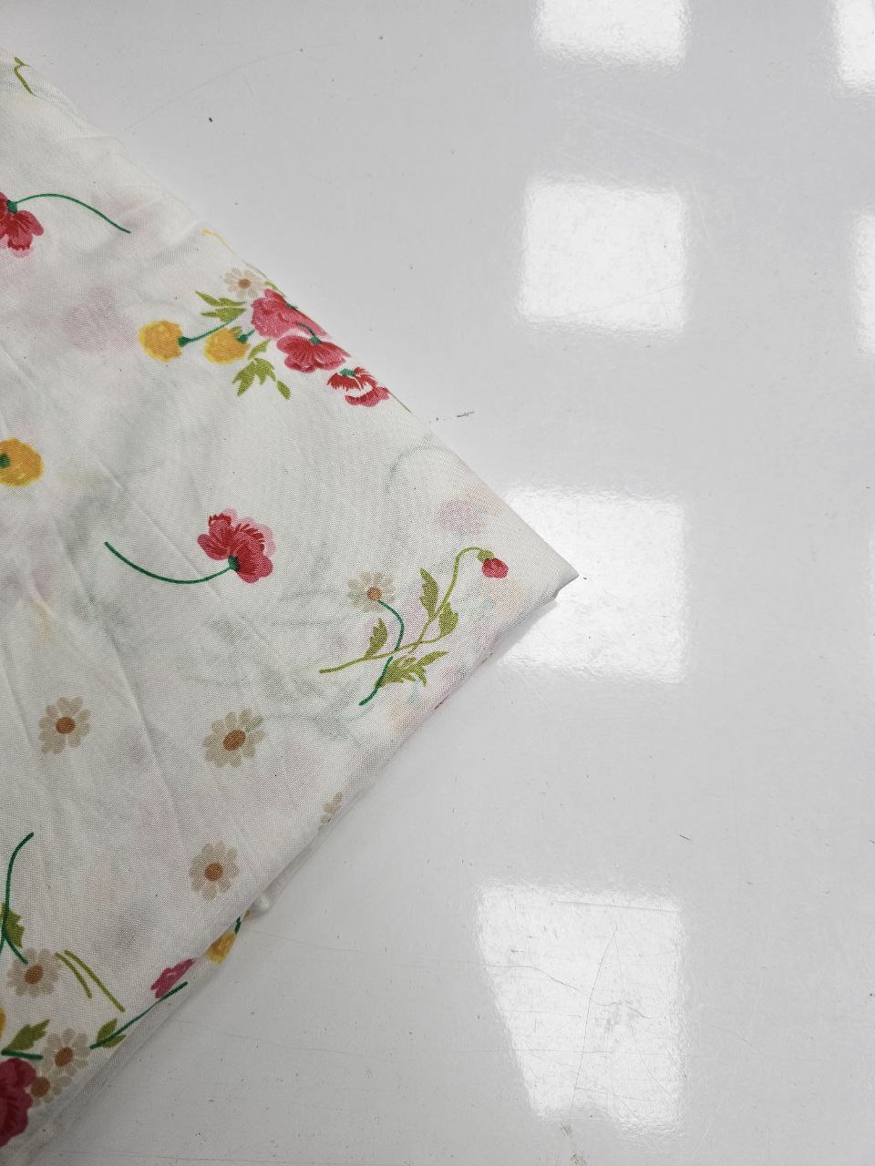 Desenli Nevresimlik Poplin Kumaş