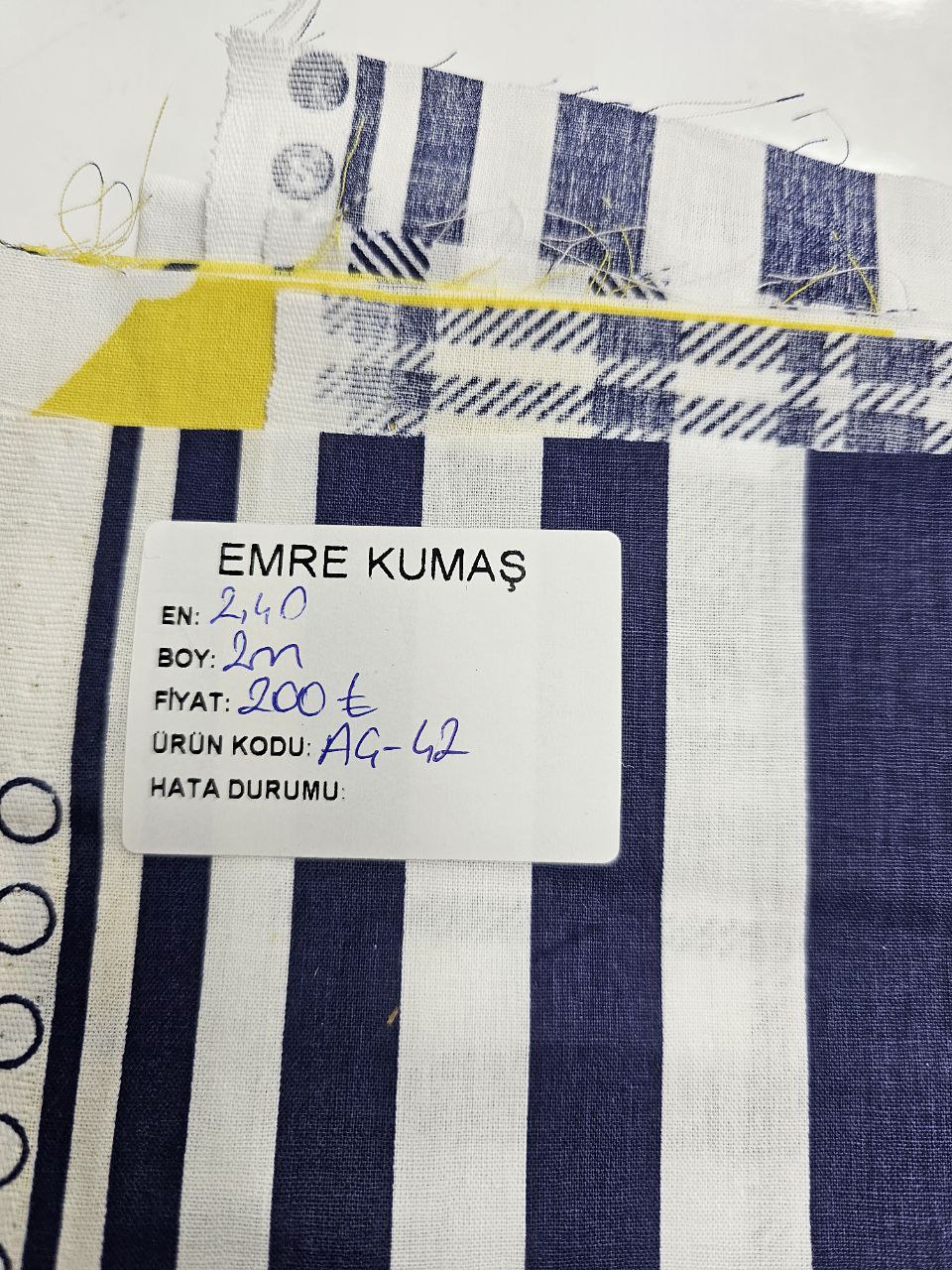 Desenli Nevresimlik Poplin Kumaş