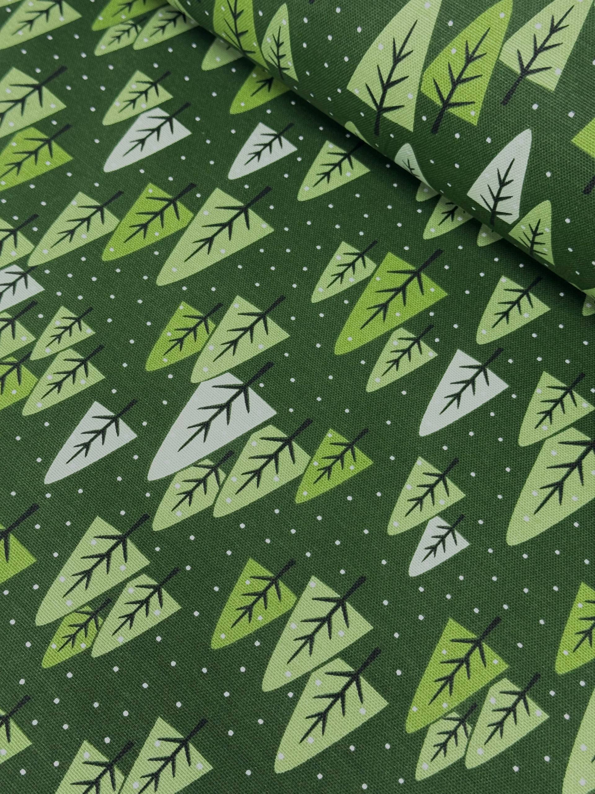 Black Checkered Duck Fabric - Duck Cloth