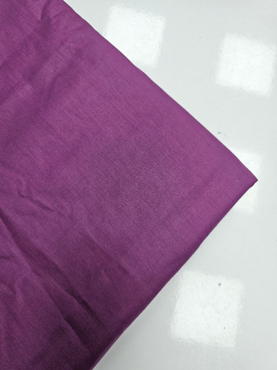 Mürdüm Renk Nevresimlik Poplin Kumaş