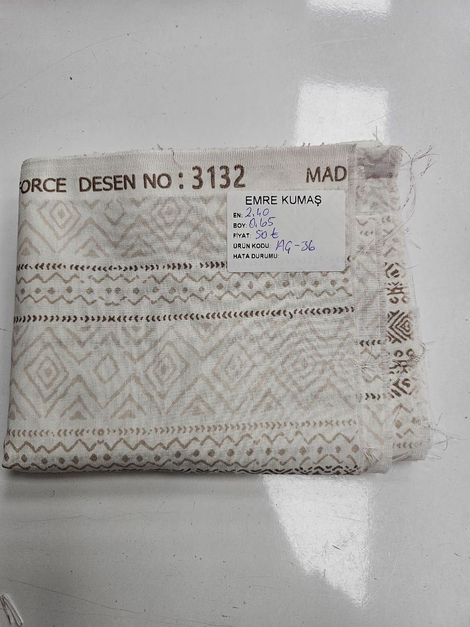 Desenli Nevresimlik Poplin Kumaş