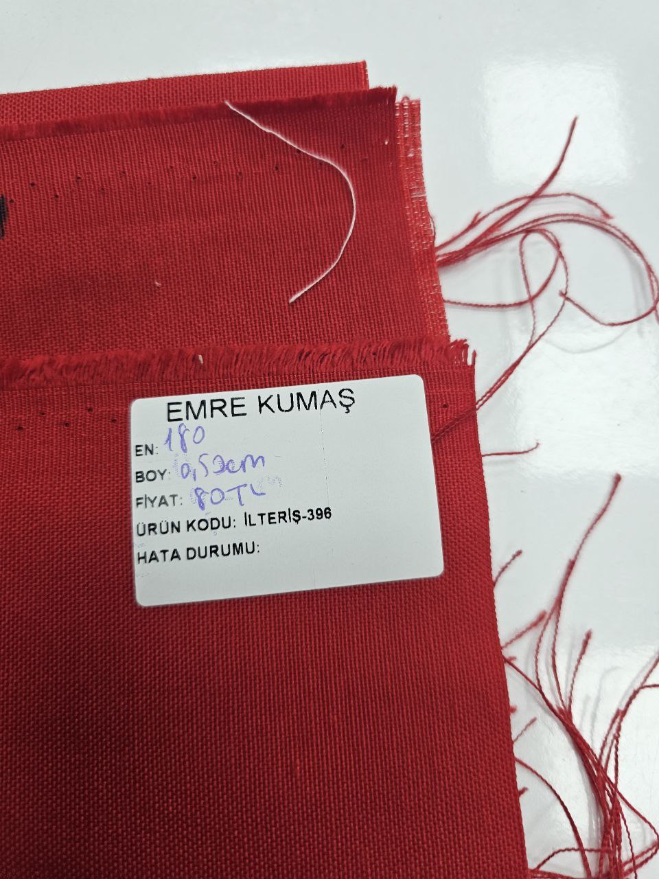 Düz Renk Duck Kumaş