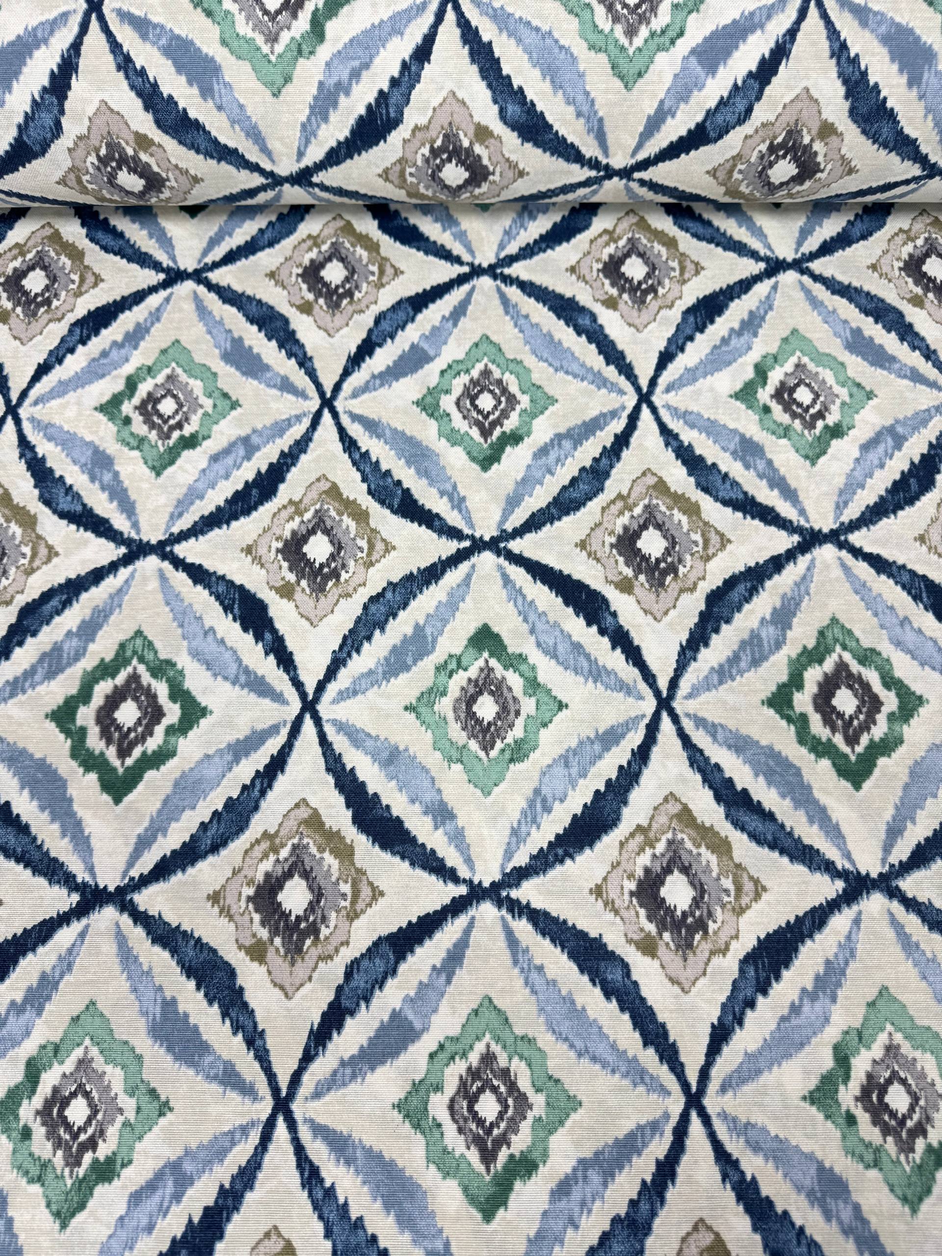 Black Checkered Duck Fabric - Duck Cloth