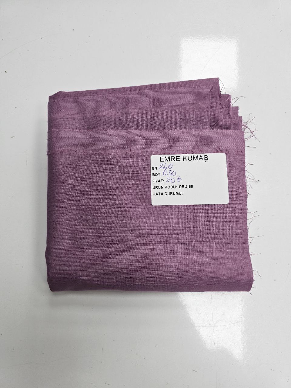 Düz Renk Nevresimlik Poplin Kumaş