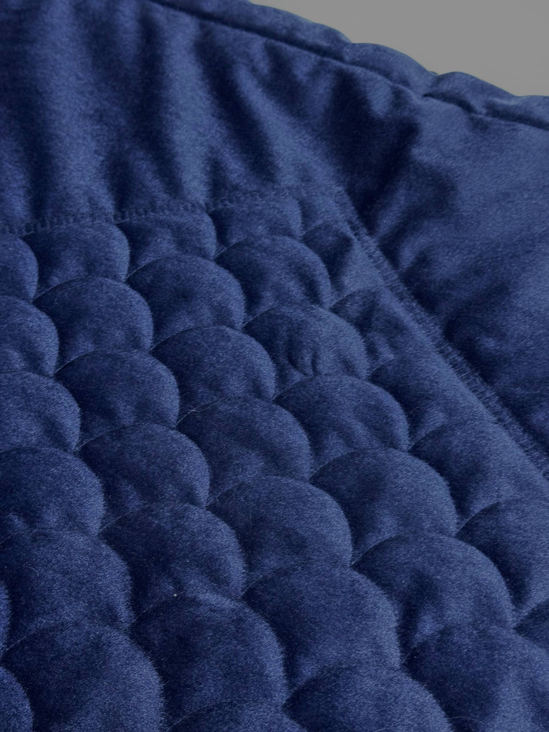 Gold Embroidered Velvet Prayer Rug