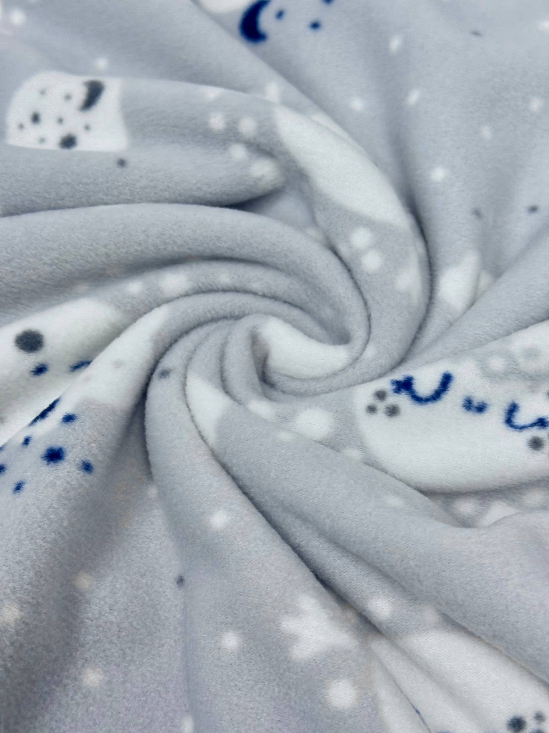 Patterned Polar Fleece Fabric